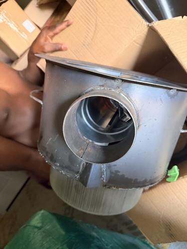 Portable Rocket Stove - Heavy Duty Wood & Charcoal Camping Stove
