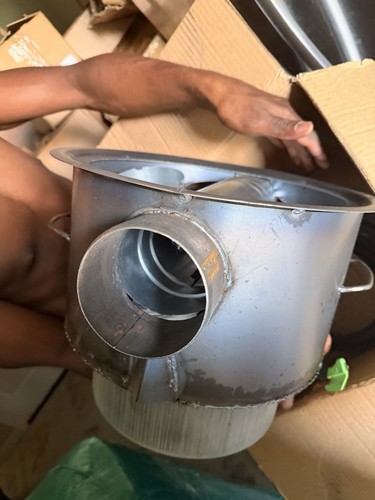Portable Rocket Stove - Heavy Duty Wood & Charcoal Camping Stove - photo 2