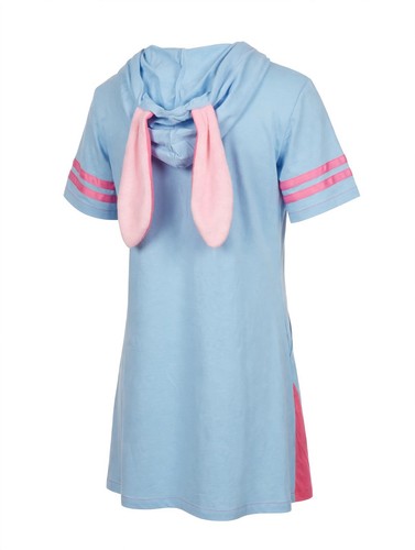 Overwatch 2 D.Va Hana Song Cosplay Hoodie Dress - photo 3
