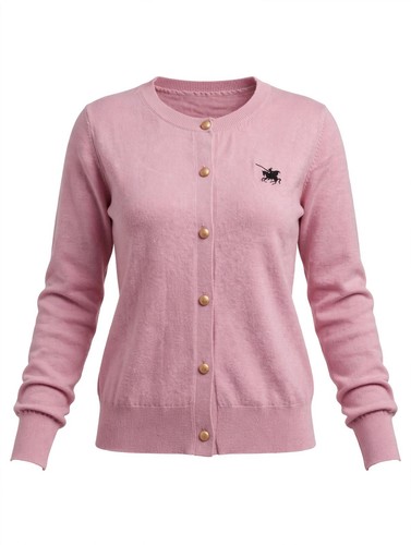 Polo Ngjubaqi Women's Cardigan with Horse Embroidery - photo 2