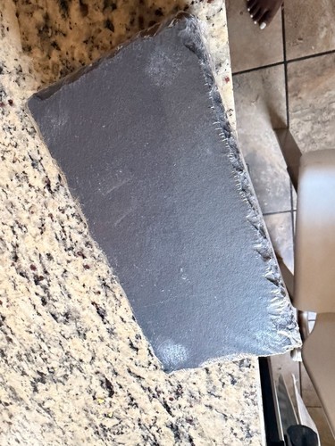Natural Slate Stone Serving Platter or Coaster Set - photo 4
