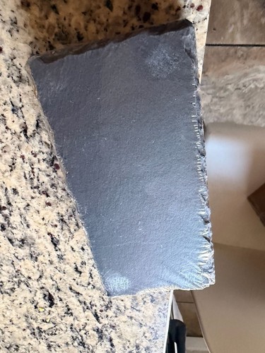 Natural Slate Stone Serving Platter or Coaster Set - photo 5