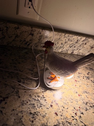 Chicken Egg Lamp USB Funny Animal Night Light Decoration - photo 4
