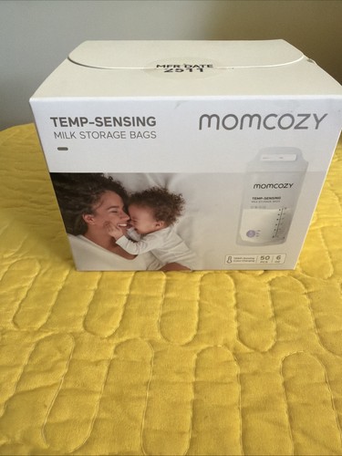 Momcozy Breastmilk Storing Bags 50 Pcs, 6 oz Capacity