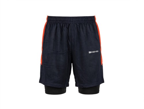 Zengvee Men's 2-in-1 Athletic Running Shorts with Liner - photo 4