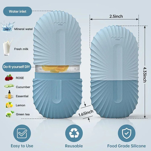 Ice Cube Face Roller - Tiktok Viral De-puffing Tool - photo 2