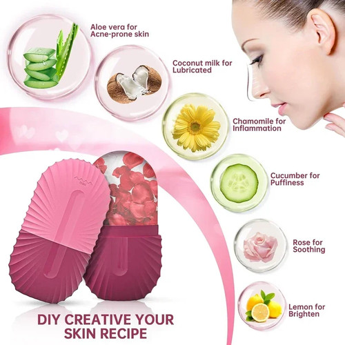 Ice Cube Face Roller - Tiktok Viral De-puffing Tool - photo 3
