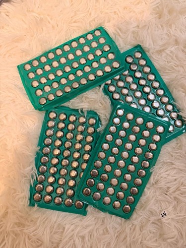Zorvai 50 Pieces AG13 LR44 Button Cell Batteries 1.5V - photo 3