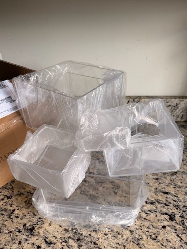 Clear Acrylic Modular Drawer Organizer Storage Bin Set - photo 3