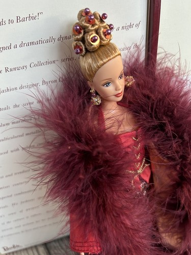Barbiecore Cinnabar Sensation by Byron Lars Limited Doll - photo 4