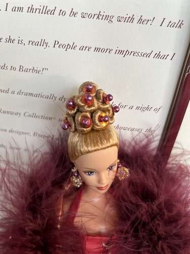 Barbiecore Cinnabar Sensation by Byron Lars Limited Doll - photo 5