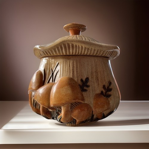Arnels Vintage Retro Mushroom XL Canister 1982 - photo 2