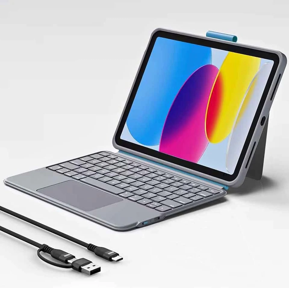 Wireless Keyboard Case for iPad 10th Generation