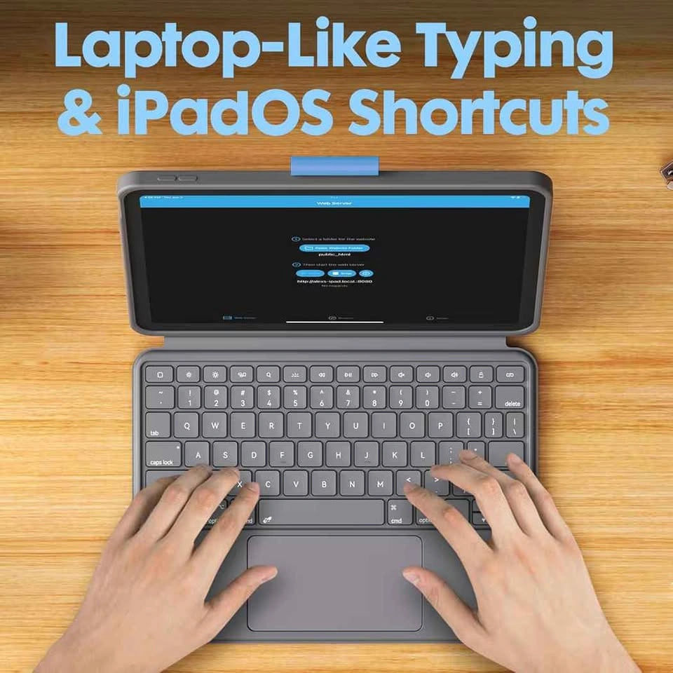 Wireless Keyboard Case for iPad 10th Generation - photo 5