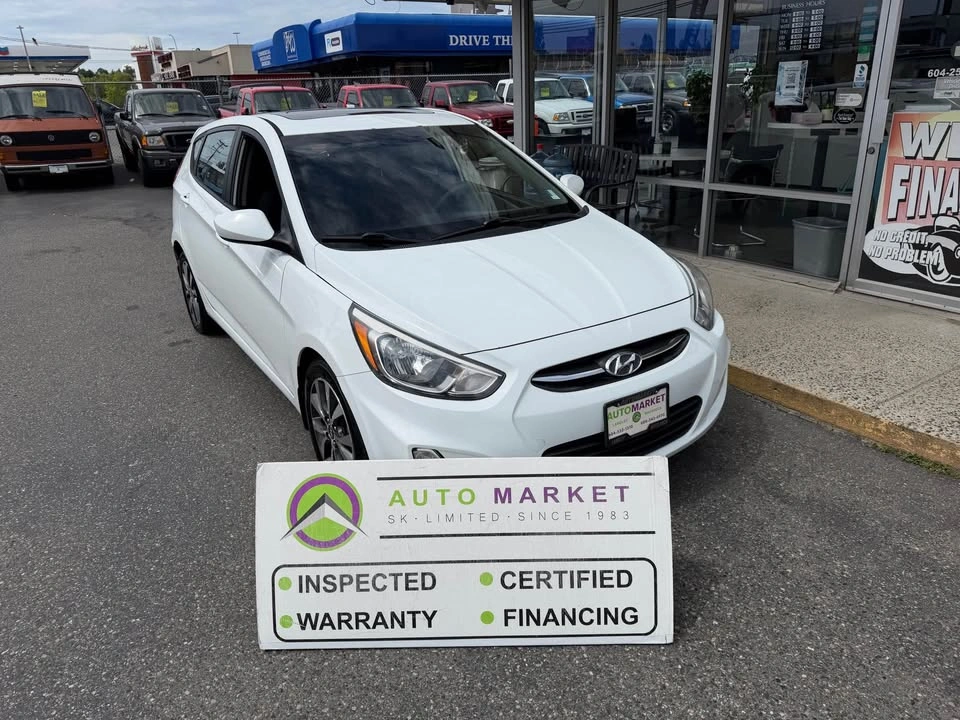 2015 Hyundai Accent GS - Bluetooth, Sunroof - photo 3