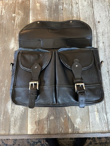 Vintage Indian Motorcycle All-Weather Leather Messenger Bag - photo 4