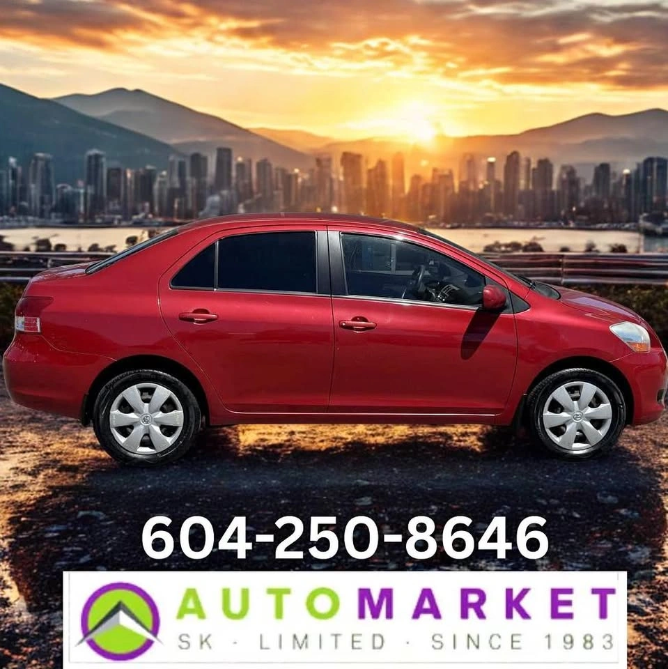 2007 Toyota Yaris 5-Speed Manual, Power Group, AC, New Tires