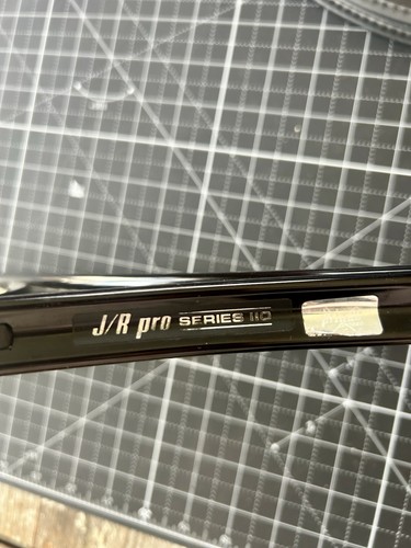 Vintage Prince J/R Pro 110 Tennis Racket 1983 Taiwan w/ Cover - photo 5