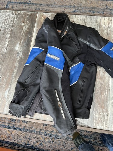 Made 2 Ride M2R Leather Racing Motorcycle Jacket - photo 5