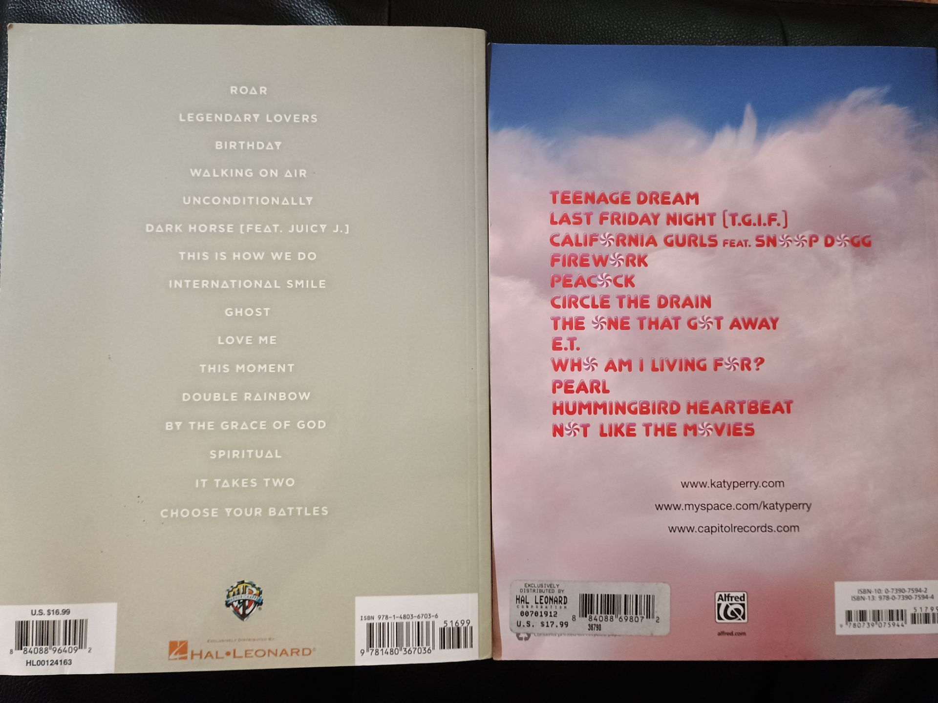 Katy Perry Piano/Vocal/Guitar Official Sheet Music - photo 2