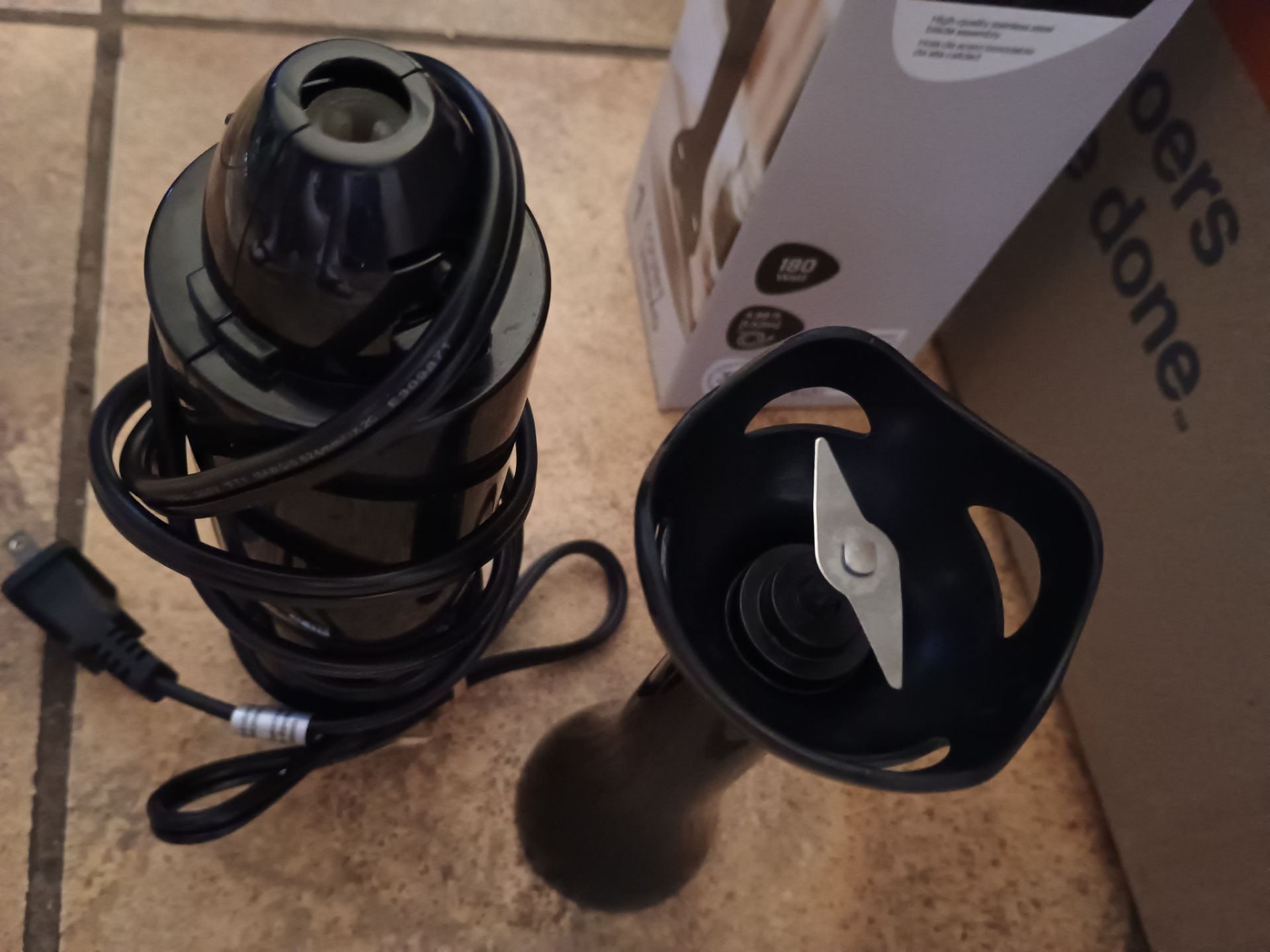 Black Immersion Hand Blender - photo 3