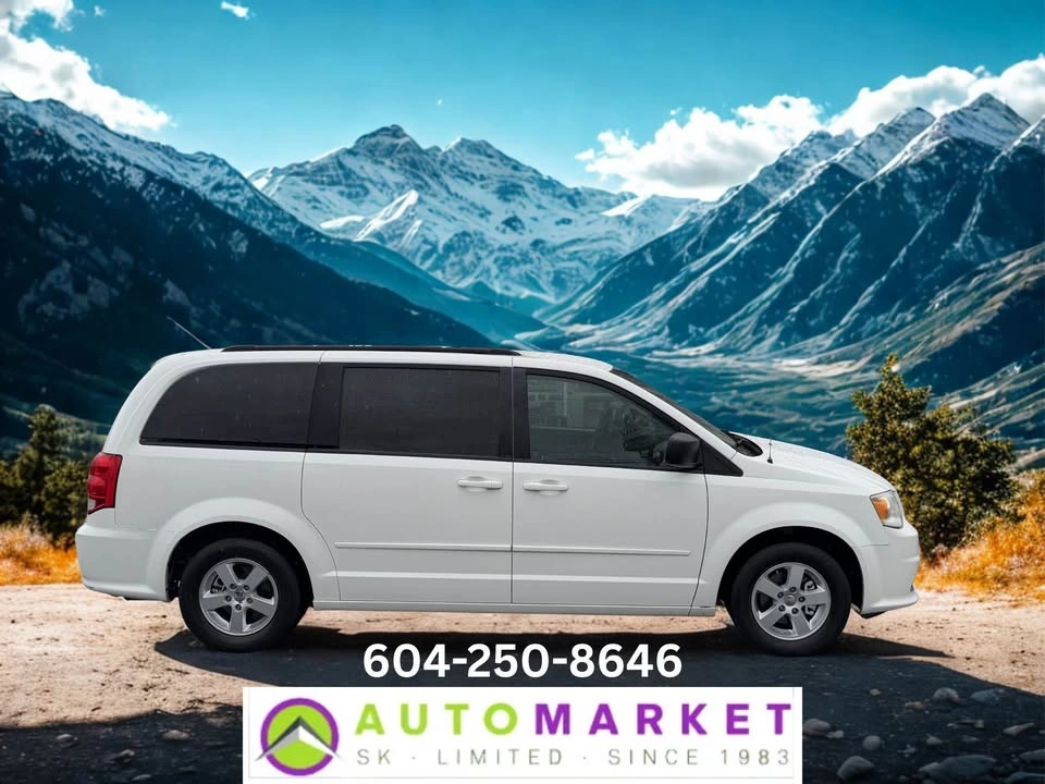 2012 Dodge Grand Caravan SE DVD, Bluetooth, Backup Cam