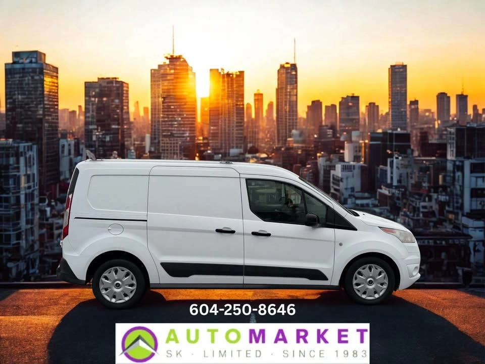 2017 Ford Transit Connect XLT with Rack & Bulkhead