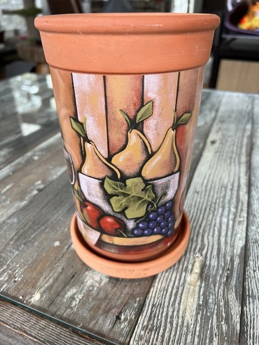 Vintage Beautiful Terracotta Wine Chiller - Retro Rustic Decor - photo 3