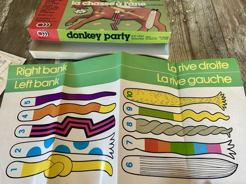 Donkey Party Game - Pin The Tail On The Donkey - New - photo 5