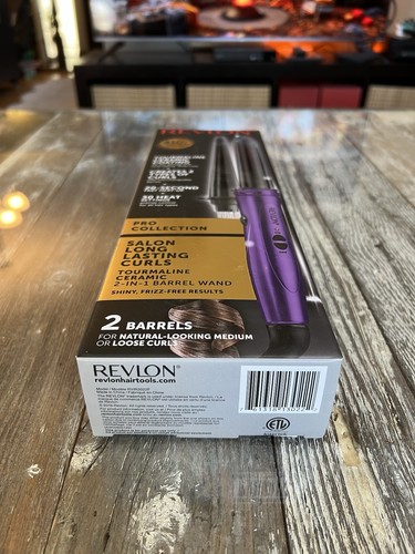 Revlon Ceramic Tourmaline 2-in-1 Curling Wand - photo 2