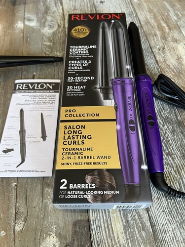 Revlon Ceramic Tourmaline 2-in-1 Curling Wand - photo 4