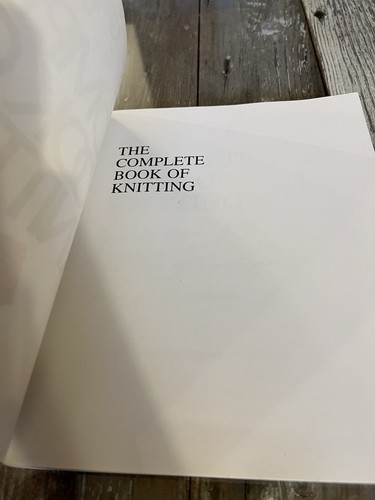 The Compleat Book Of Knitting By Gertrude Taylor 1983 - photo 4
