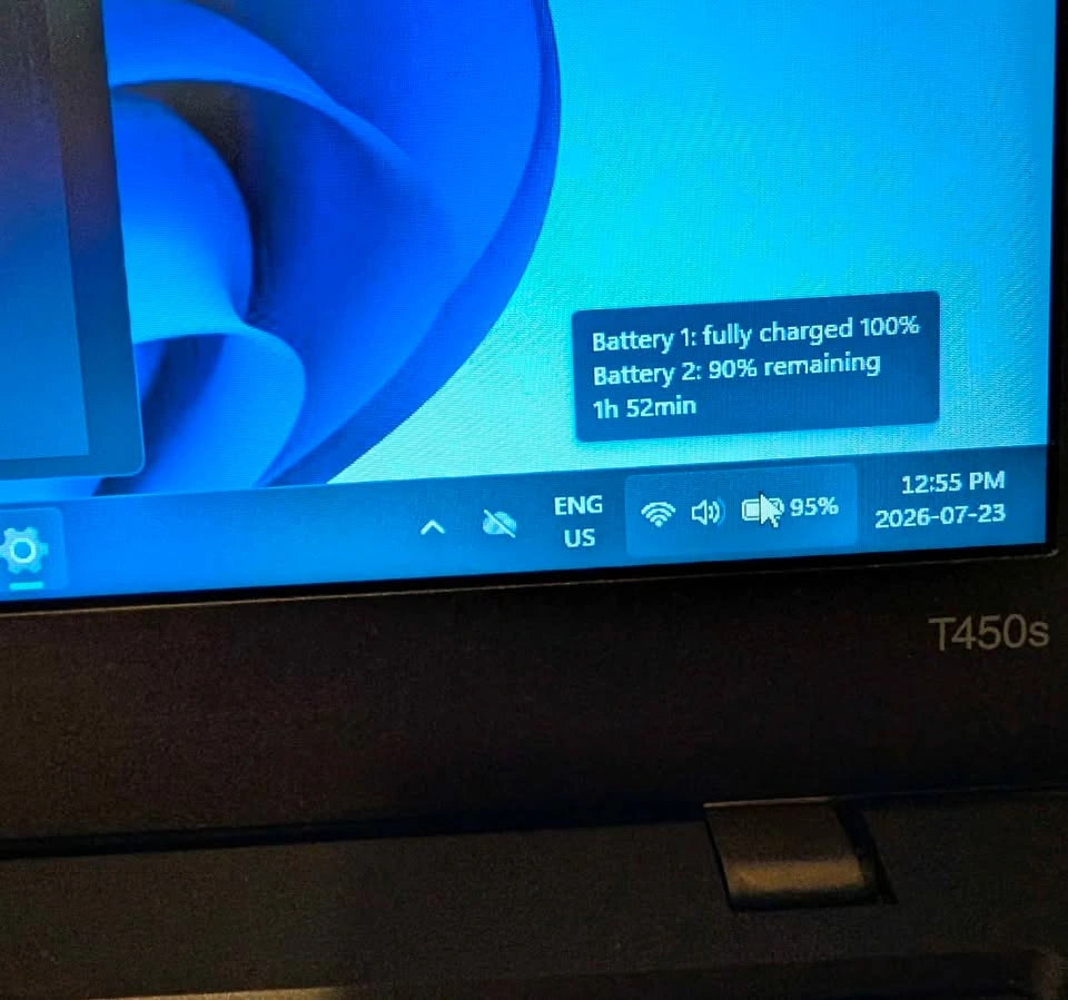 Lenovo T450s 14" i5-5300U 8GB/600GB Win 11 Pro - photo 4