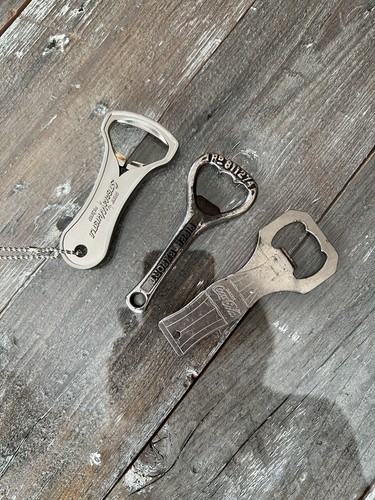 Lot of 3 Vintage Beer Bottle Openers Coca Cola Pilsner - photo 3