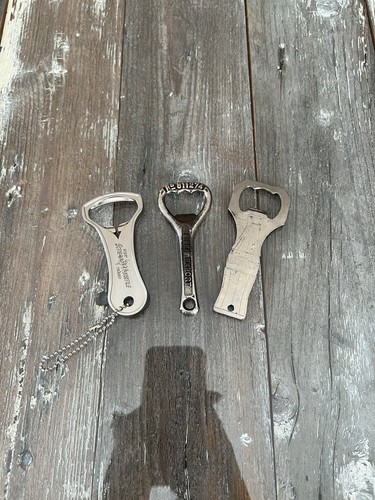 Lot of 3 Vintage Beer Bottle Openers Coca Cola Pilsner - photo 4