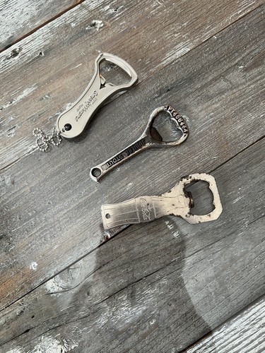 Lot of 3 Vintage Beer Bottle Openers Coca Cola Pilsner - photo 5