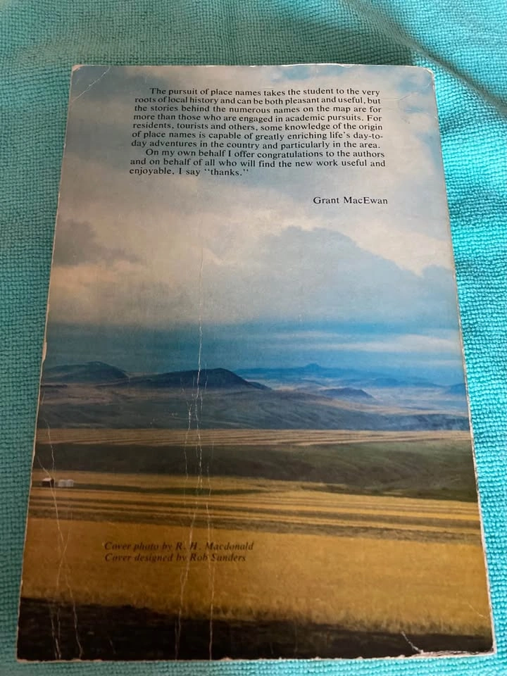 Over 2000 Place Names of Alberta (1976) Paperback - photo 2