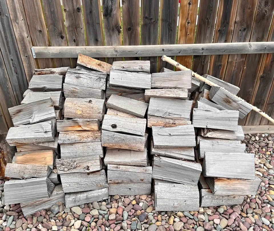 Fire wood-seasoned