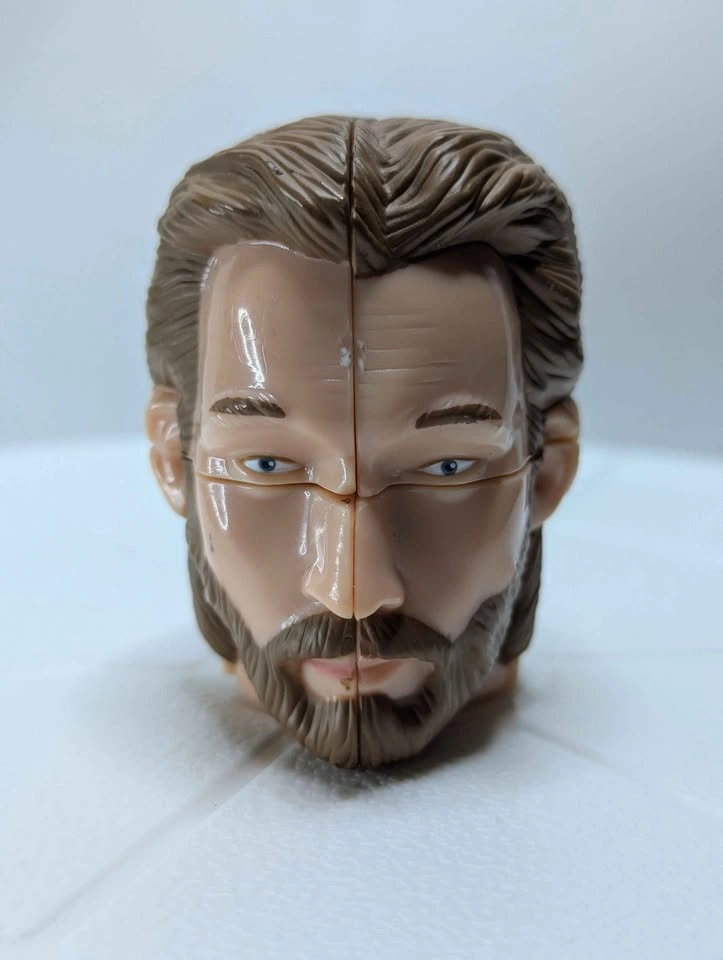 Vintage Star Wars Obi-Wan Kenobi Rubik's Head Kellogg's puzzle t - photo 2