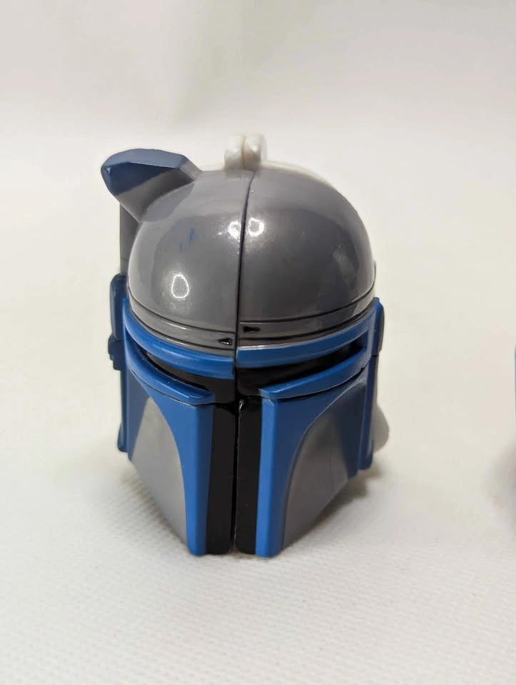 Star Wars Jango Fett and Clone Trooper Helmet Rubik's Toy