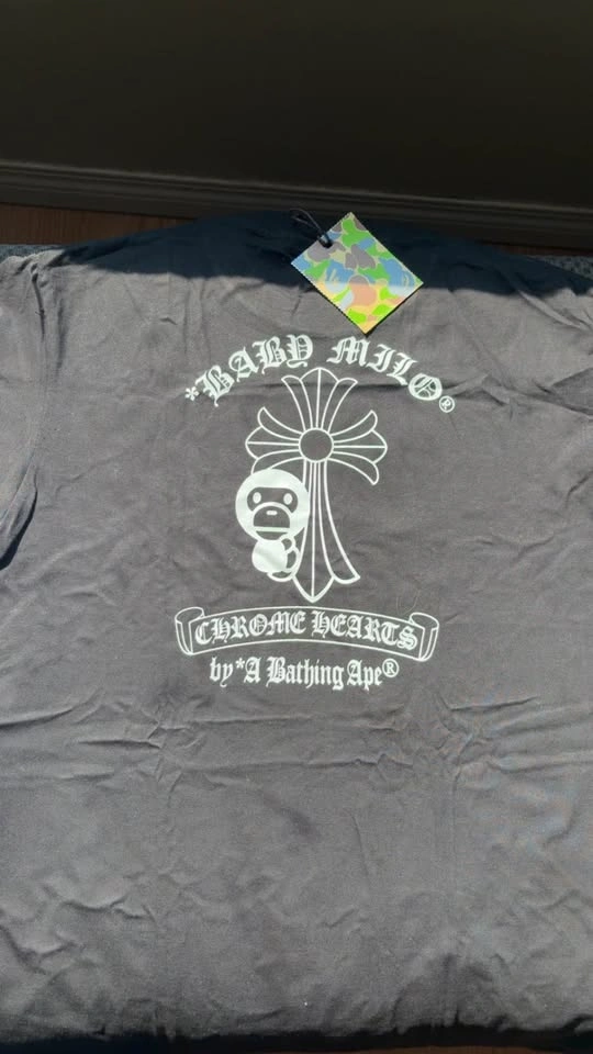 Chrome x bape tshirt - photo 4