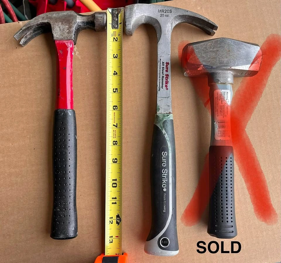 Estwing Sure Strike and Claw Hammer Set
