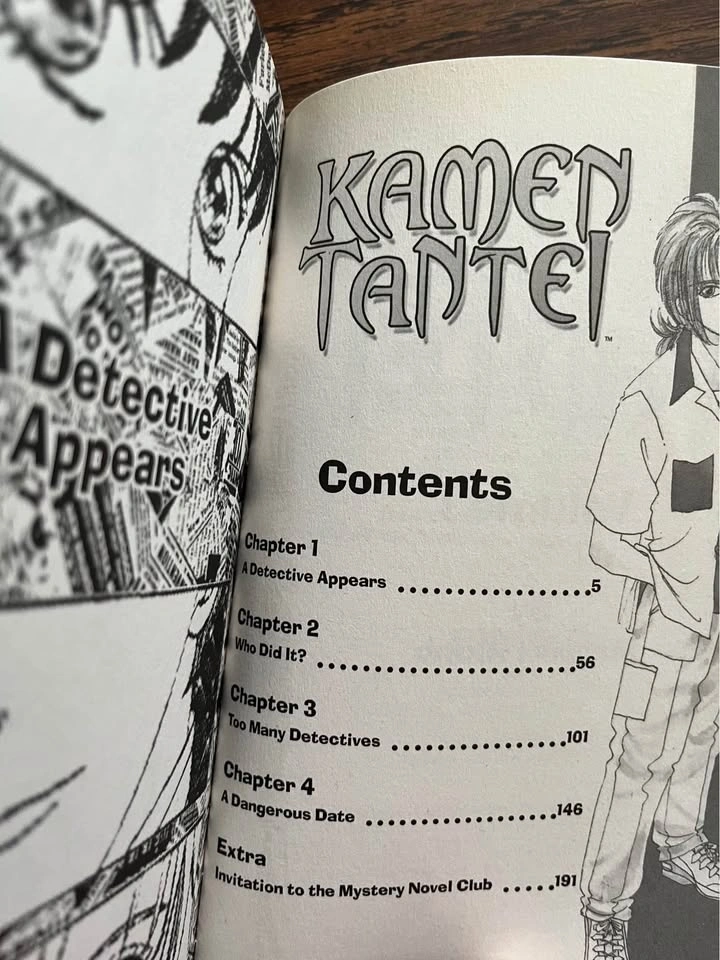 Kamen Tantei Volume 1 Manga book by Matsuri Akino - photo 3