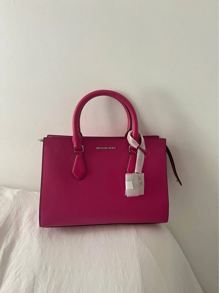 Hot Pink Michael Kors Purse (Brand New) - photo 2