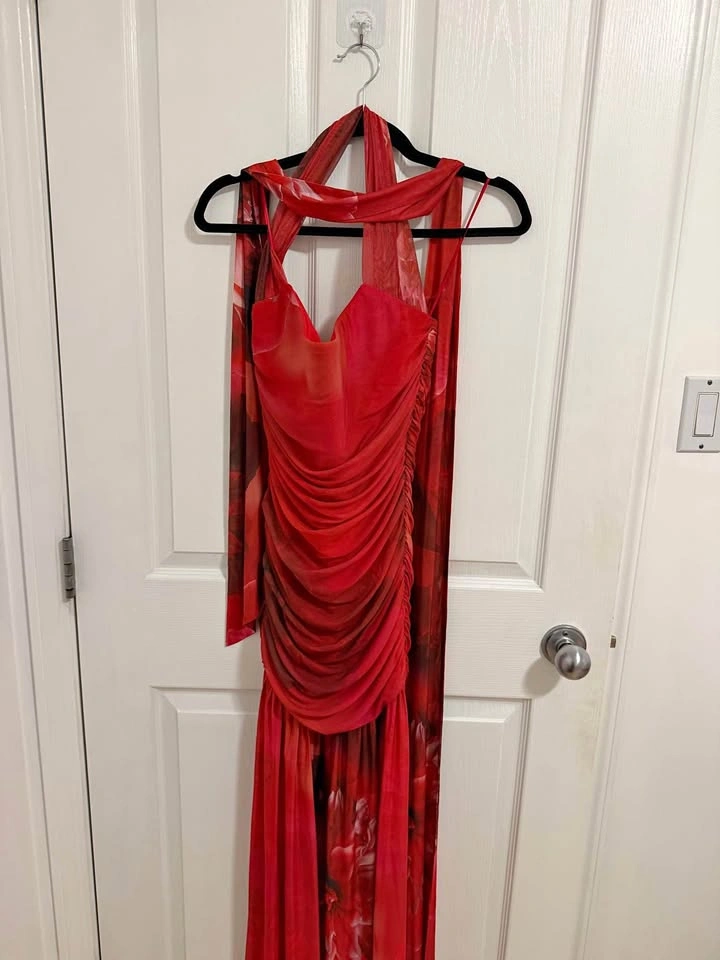 Fashionnova Red Dress Size S