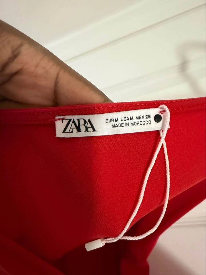 Red Bodycon Zara Dress - photo 3