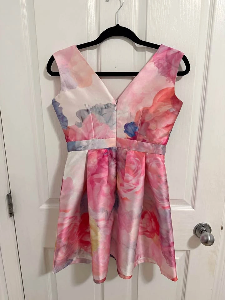 Chi Chi London Pink Floral Dress