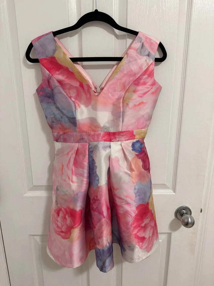 Chi Chi London Pink Floral Dress - photo 3