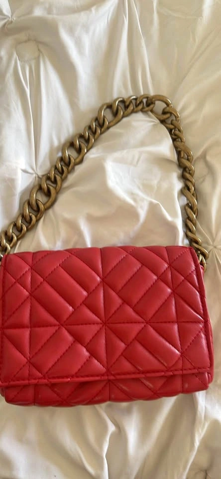 Red Zara Clutch