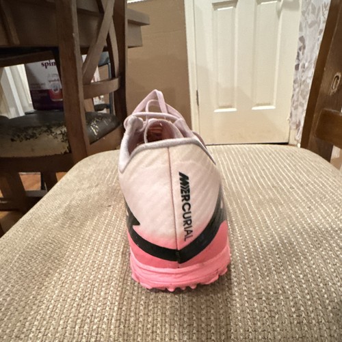 Nike Mercurial Men’s Pink/Black Turf Soccer Shoes - Size 9.5 - photo 4